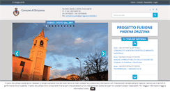 Desktop Screenshot of comune.drizzona.cr.it
